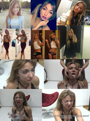 Amateur Ukranian Whore Hates Bukkake