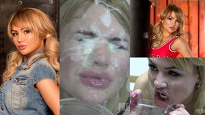 Bukkake Before and After