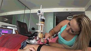 Blondie Tormenting Object