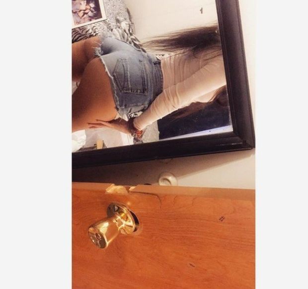 Cute Tan ex GF shows off her perfect ass