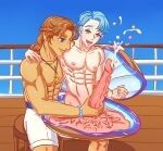 Italian Sausage rising from clam! Homos Ahoy.