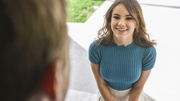 Cute Ellie Ellish seduces her friend's dad. Click for vid.