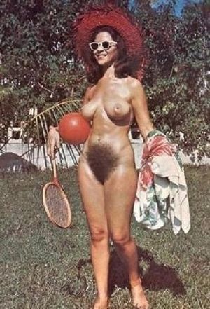 MILF with a massive bush