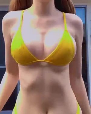 A little jiggle & a little dance. No sound.