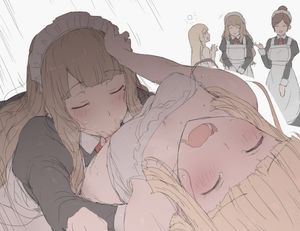 Sucking the cum from deep inside her