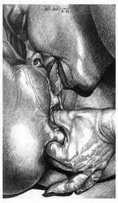 A finger in each hole tongue on clit