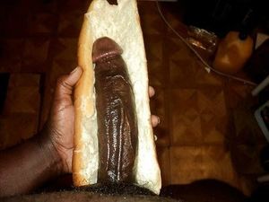 Big cock meat sandwich