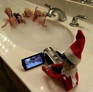 Elf on a shelf funny