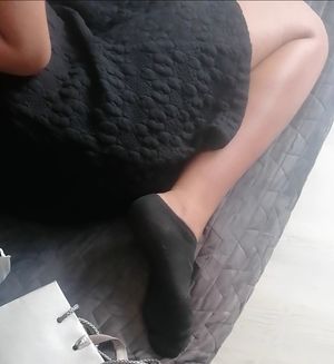 My friend's hot feet with socks