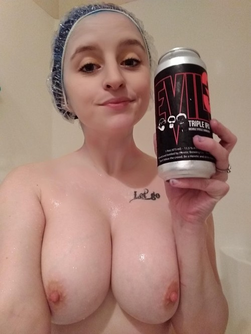 colored hair with big tits