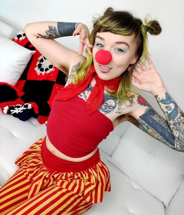 Hairy clown