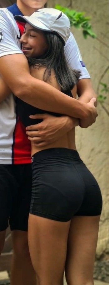Panty lines on that nice ass