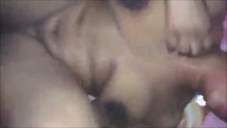 Ebony couple fucking hard to a squrting orgasm