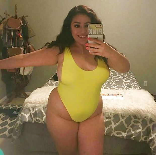Swimsuit selfie