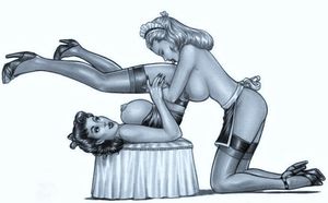 Mom likes my tongue.