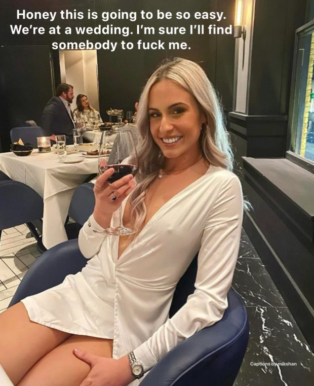 Vixens at weddings...