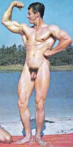 Vintage nude male muscle