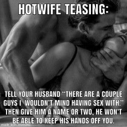 Tell him