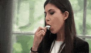 Her new work friend.