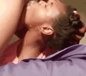 She takes it like a champ