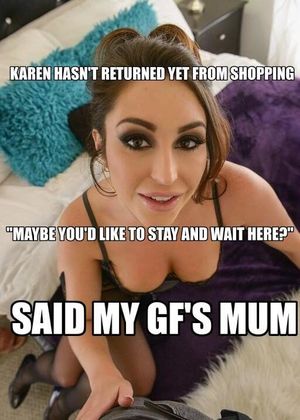 Your GF is hot, but then you meet her mom