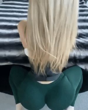 Yoga pants ass