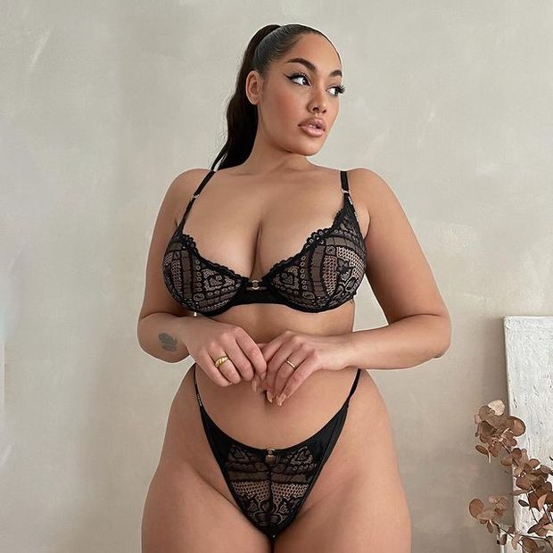 ParisHK in Lounge bra and panties