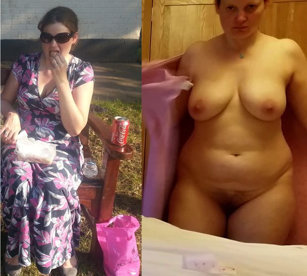 Emma dressed and undressed