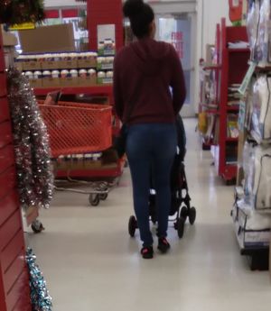 Amateur ass target