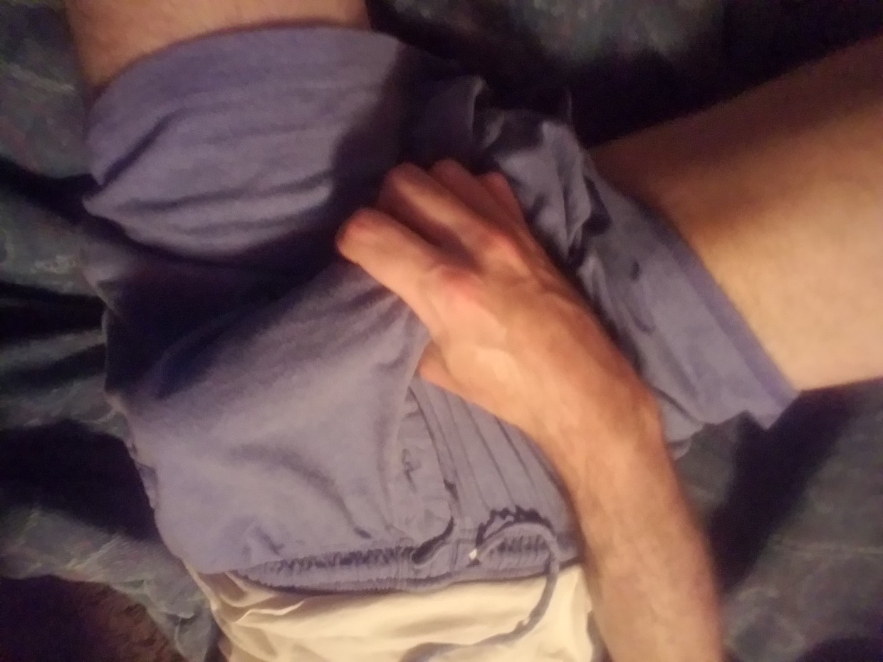 Teasing my hardness (sorry for upside down, read comment)