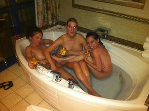 Me and my sister with my daughter about to fuck in Vegas.