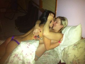 Me and my daughter making out before she eats me to sleep