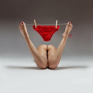 Doing laundry with nothing to wear