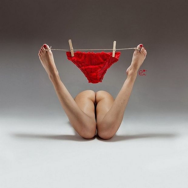Doing laundry with nothing to wear