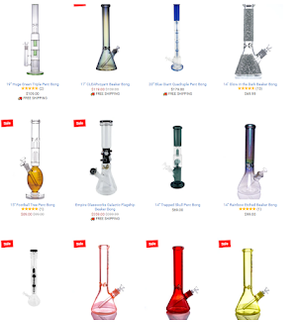 Bongs bongs and more bongs