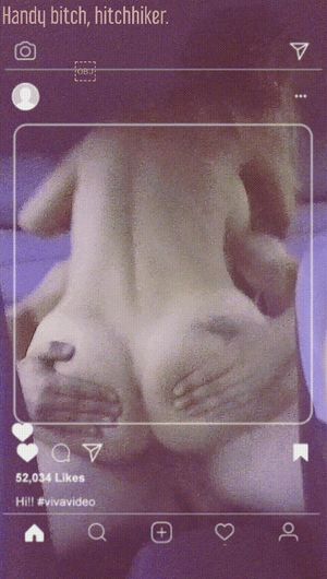 Handy bitch, hitchhiker.