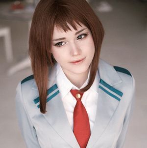 Standing on the stage and making a speech, she suddenly thought about looking at the crotch of one of the guys, imagining sucking him off in