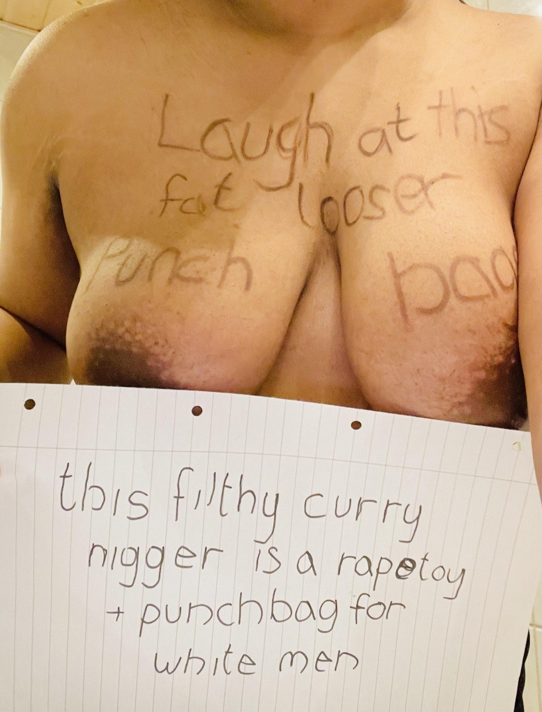 Humiliated slave