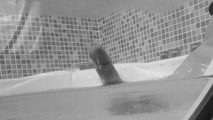 jacuzzi, cum on cock