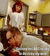 A big cock like that deserves to be worshiped by all. You get it hard for her.