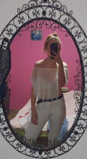 Very casual in white