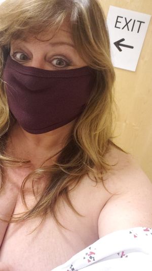 I have to cover my face, but how about my tits?