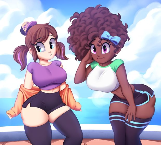 hat adult and bow adult