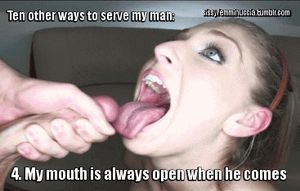 Ten other ways to serve my man #4