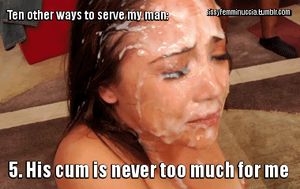 Ten other ways to serve my man #5