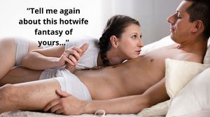 Tell me again about this hotwife fantasy of yours...