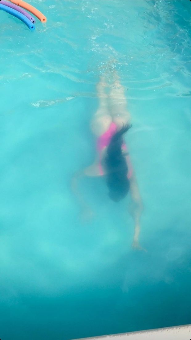 Sexy in the pool