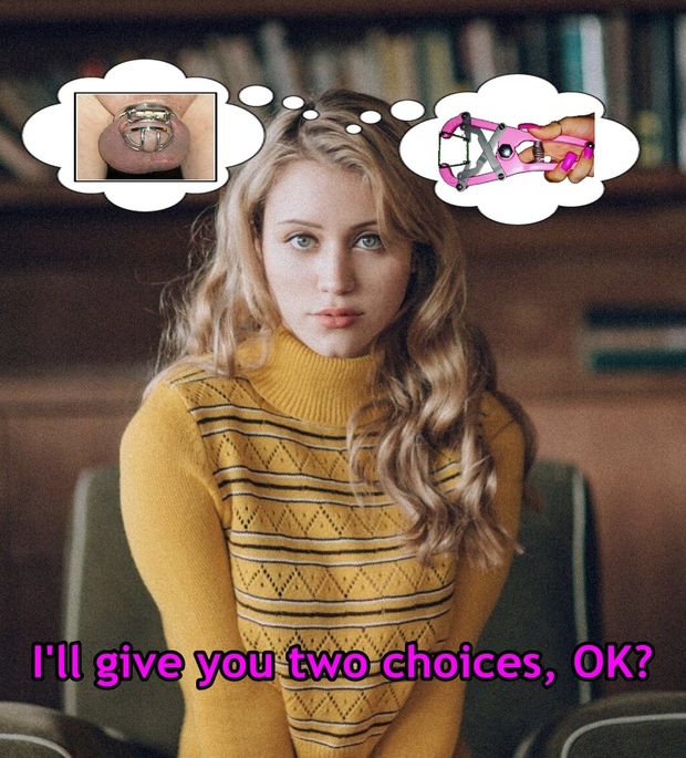 Make your choice.