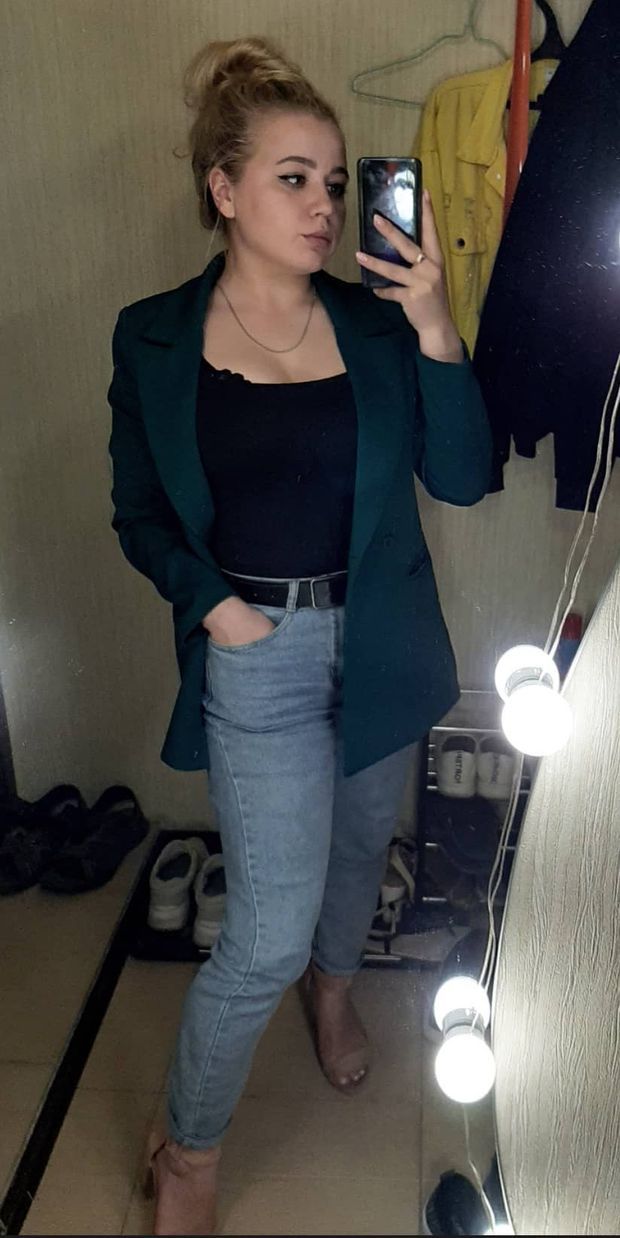 Attractive blonde