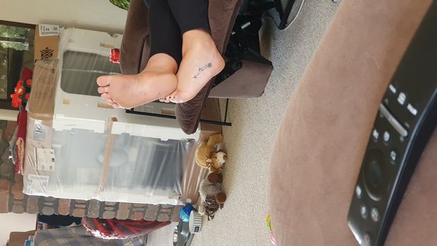 She teases me with her perfect sole